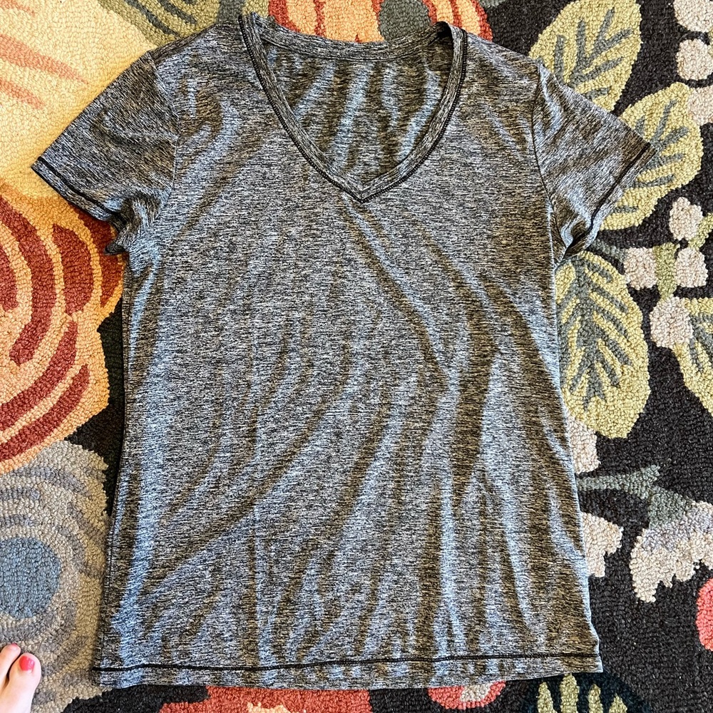 Gray athletic shirt. No tags. Medium